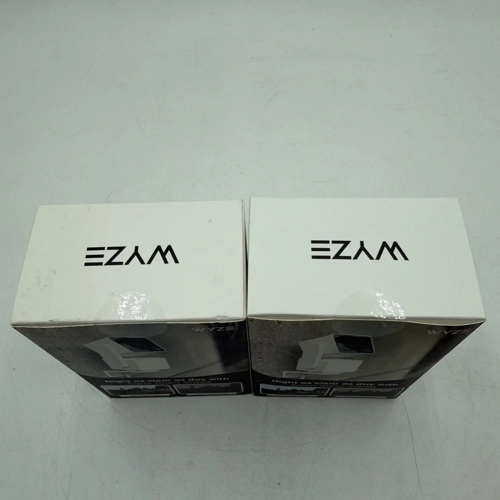 Lot Of 2 Wyze Cam Pan Indoor Outdoor Camera White WYZECPAN3 Sealed